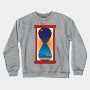 Cosmic Hourglass Crewneck Sweatshirt